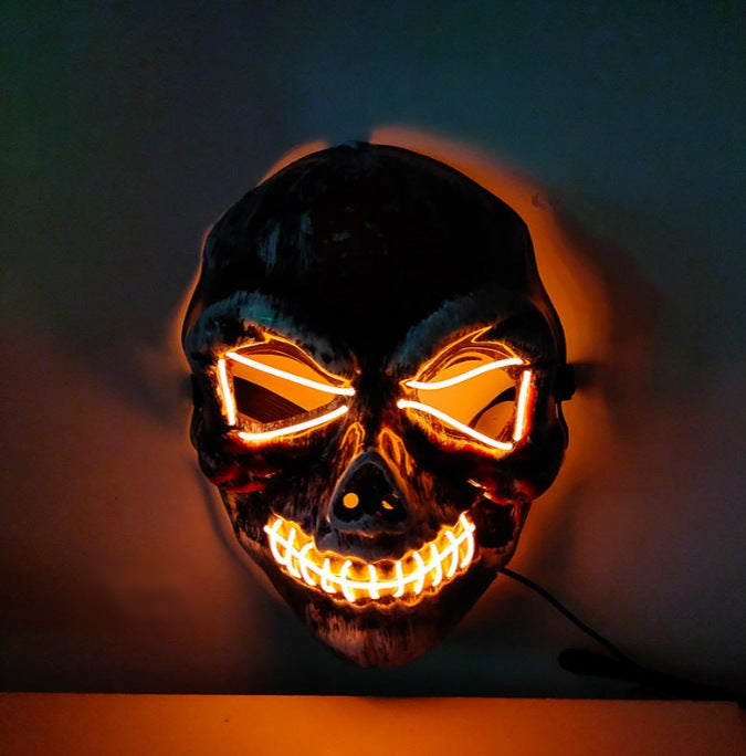 Halloween Horror Skull Led Luminous Mask