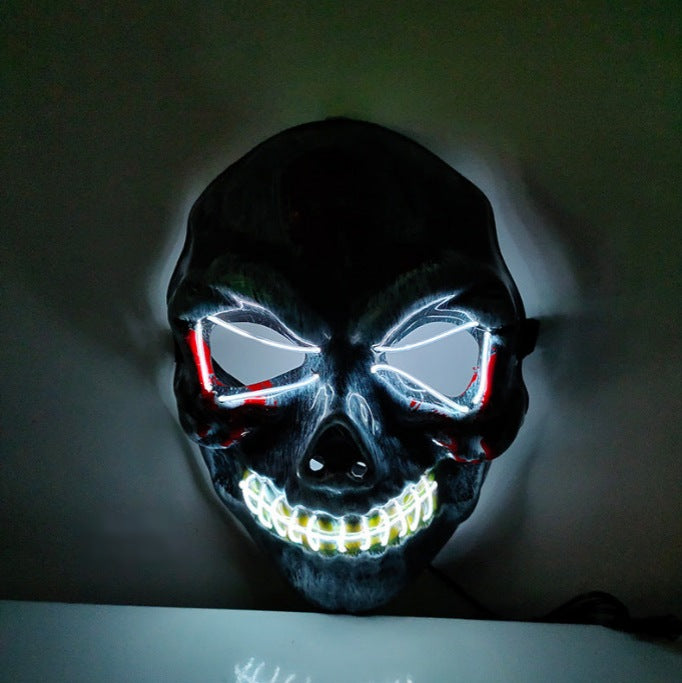 Halloween Horror Skull Led Luminous Mask