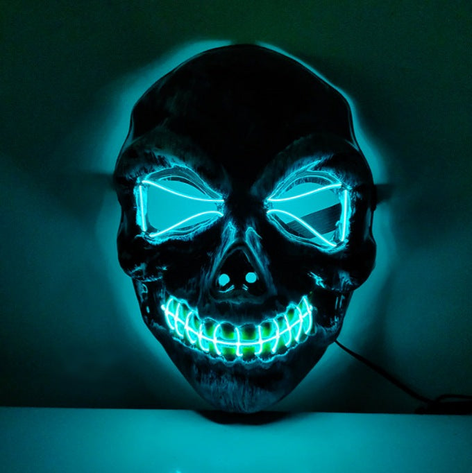 Halloween Horror Skull Led Luminous Mask