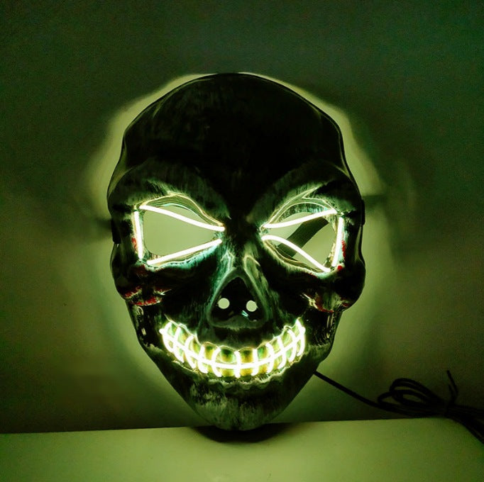 Halloween Horror Skull Led Luminous Mask