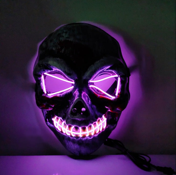 Halloween Horror Skull Led Luminous Mask